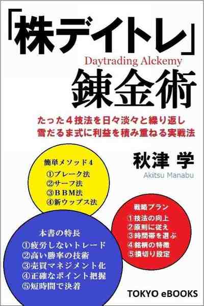 「株デイトレ」錬金術~たった4技法を日々淡々と繰り返し雪だるま式に利益を積み重ねる実戦法~