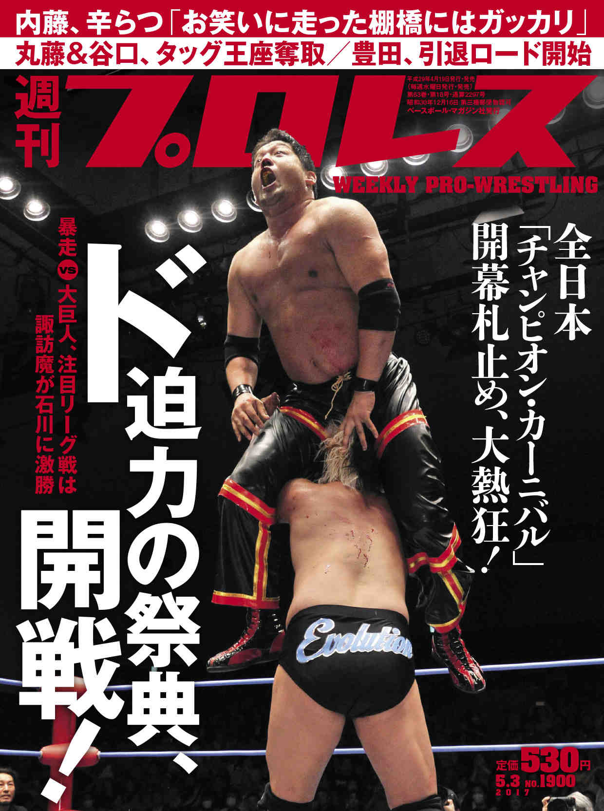 週刊プロレス 2017年 05/03号